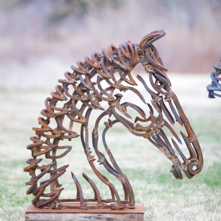 Wild Horse Sculpture
